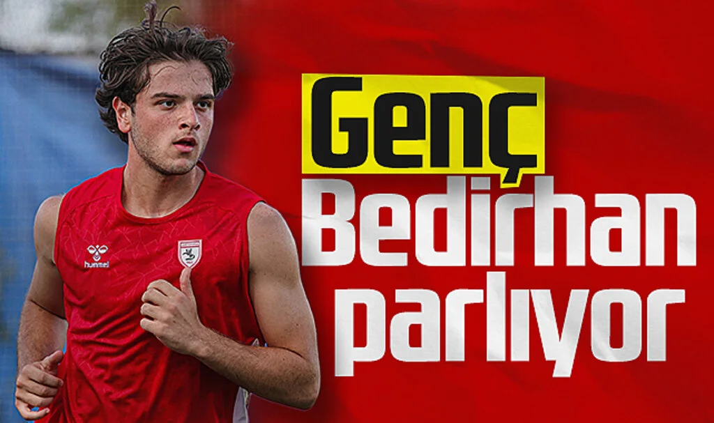 Samsunspor’un Genç Yeteneği Bedirhan Çetin Parlıyor