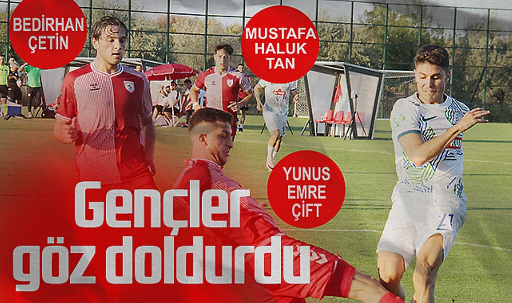Samsunspor'un Genç Yıldızları Rizespor Karşısında Sahne Aldı