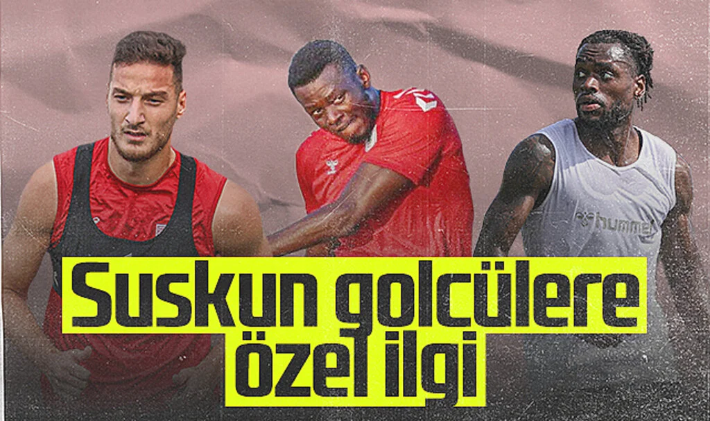 Samsunspor'un Suskun Golcülerine Özel İlgi