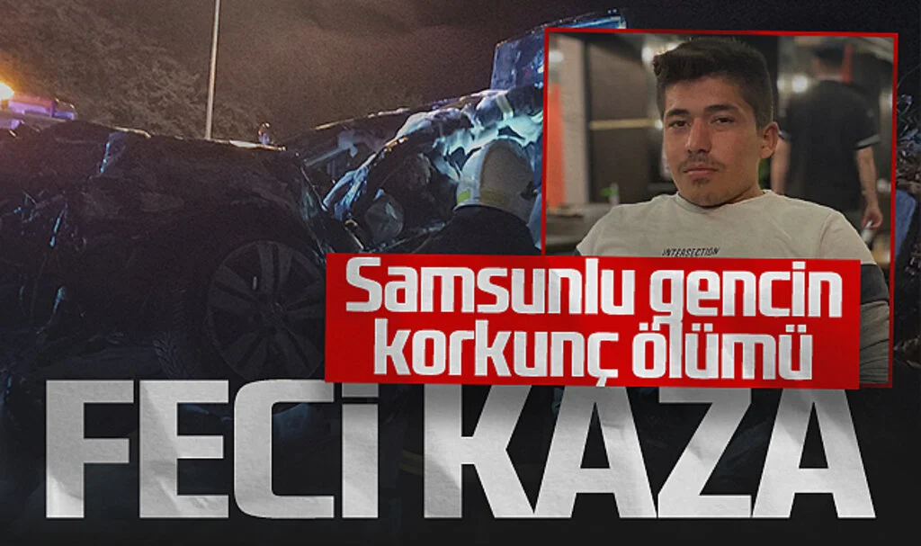 Ünye'de Feci Kaza! Otomobil Takla Attı, Samsunlu Genç Hayatını Kaybetti