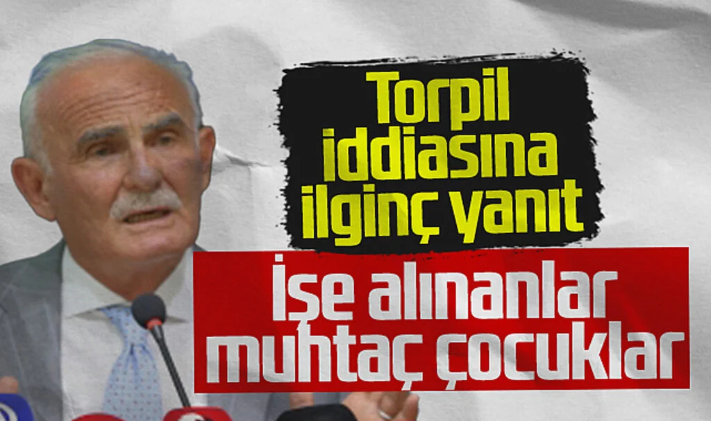 Yusuf Ziya Yılmaz'dan Torpil İddialarına İlginç Yanıt: 'İşe Alınanlar Muhtaç Çocuklar'