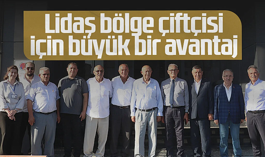 Yusuf Ziya Yılmaz : "Lidaş Bölge Çiftçisi İçin Büyük Bir Avantaj"