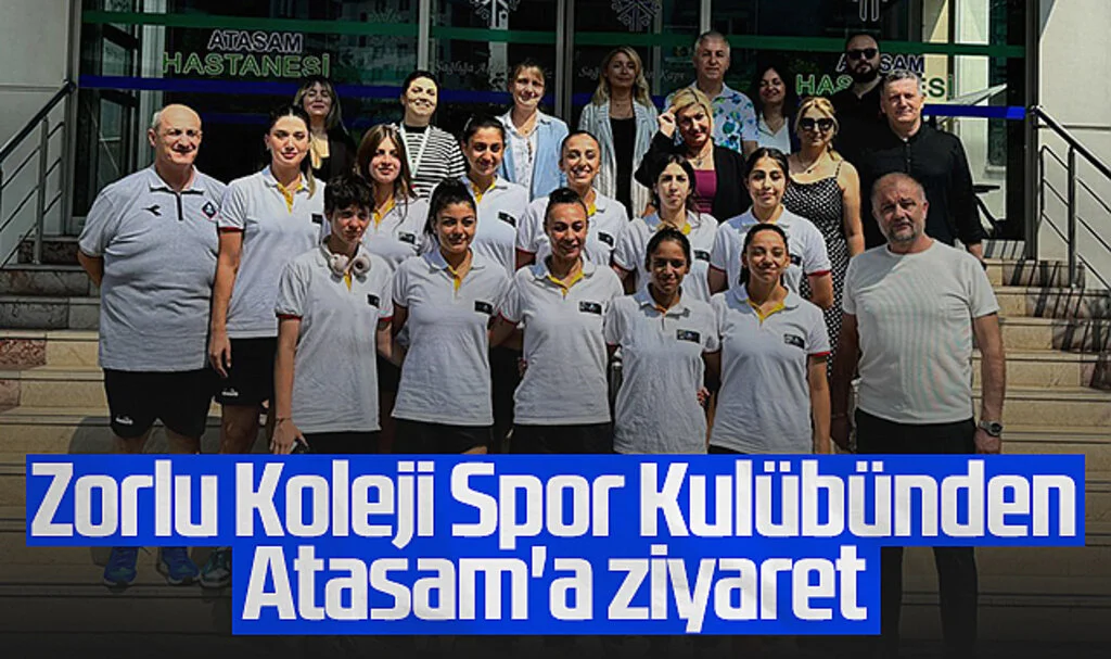 Zorlu Koleji Spor Kulübünden Atasam'a ziyaret