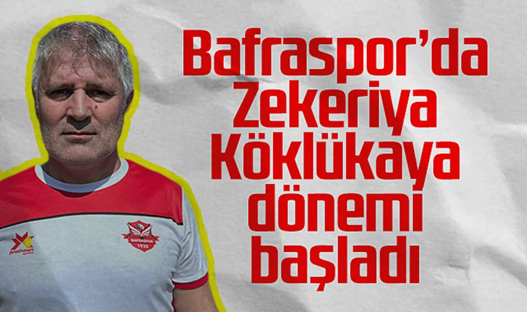 1930 Bafraspor'da Zekeriya Köklükaya Dönemi Başladı