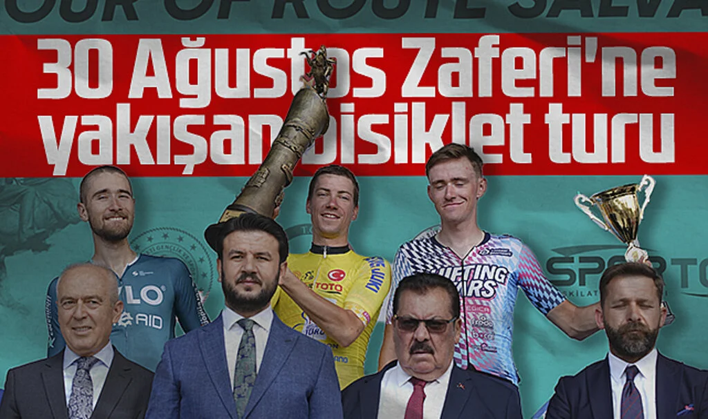 30 Ağustos Zafer Bayramı'na Yakışan Kurtuluş Yolu Bisiklet Turu Finali