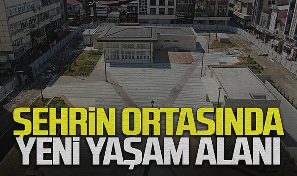 Anakent Otopark ve Meydan Projesi Tamamlandı, Açılış İçin Gün Sayıyor