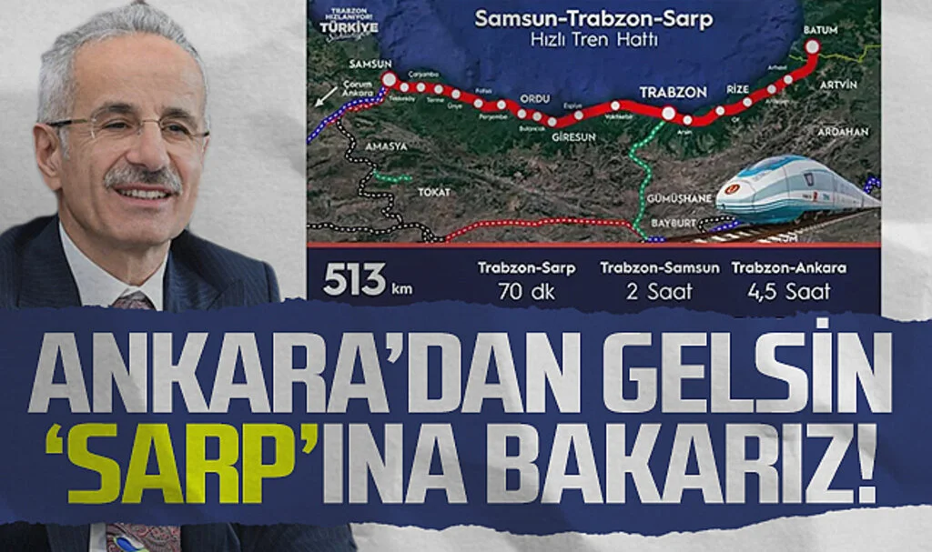 Ankara'dan gelsin 'Sarp'ına bakarız!