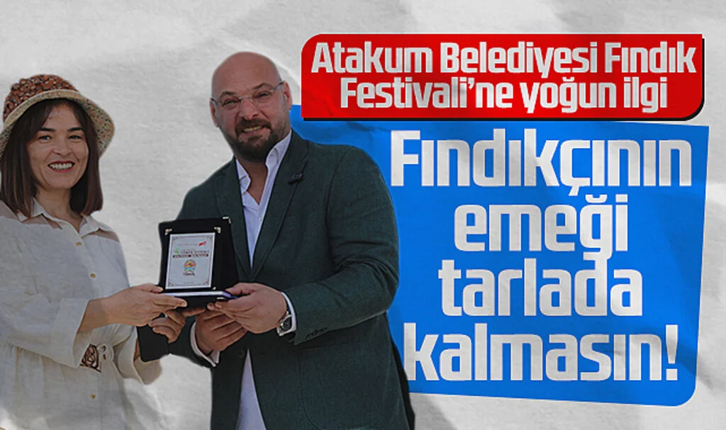 Atakum Belediye Başkanı Serhat Türkel: Fındıkçının emeği tarlada kalmasın!