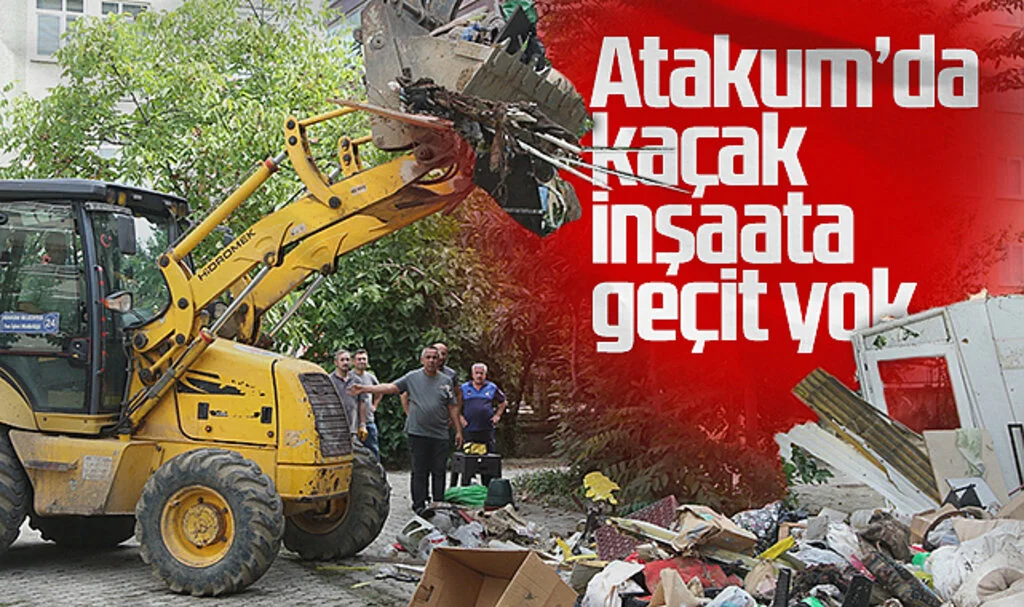 Atakum’da Kaçak İnşaata Geçit Yok