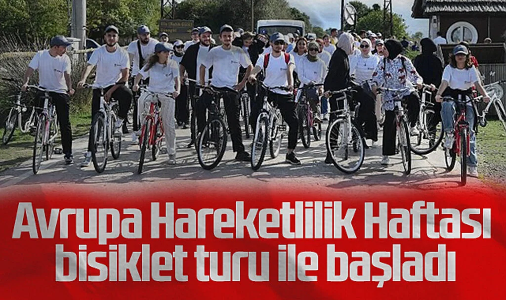 Avrupa Hareketlilik Haftası Samsun'da Bisiklet Turu ile Başladı