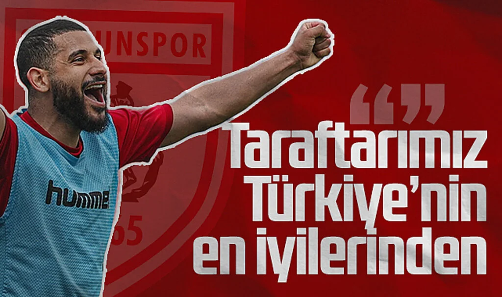 Bennasser'den Samsunspor Taraftarına Övgü: "Onlar En İyiler Arasında"