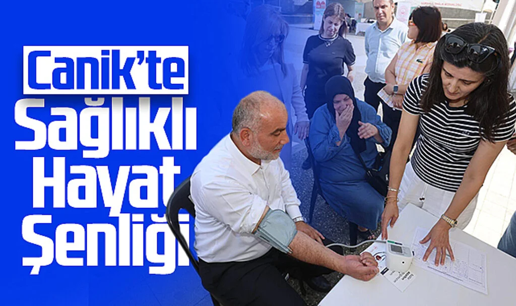 Canik Belediyesi'nden Sağlıklı Yaşam İçin Farkındalık Şenliği