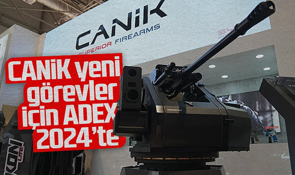 CANiK yeni görevler için ADEX 2024'te