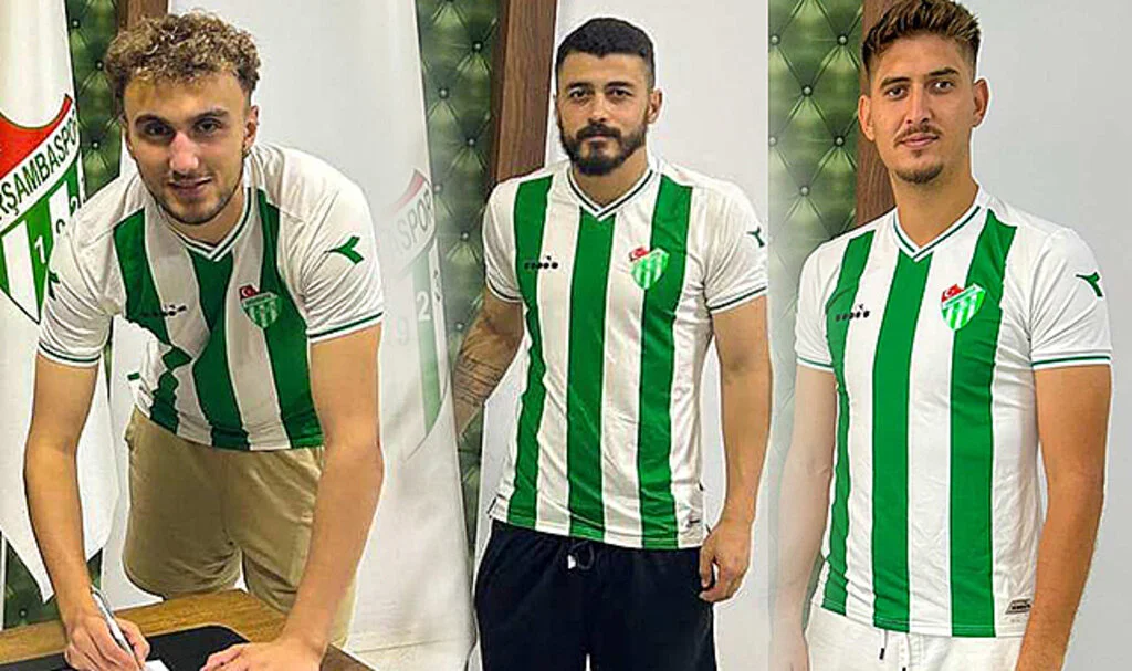 Çarşambaspor'dan 3 Transfer Daha