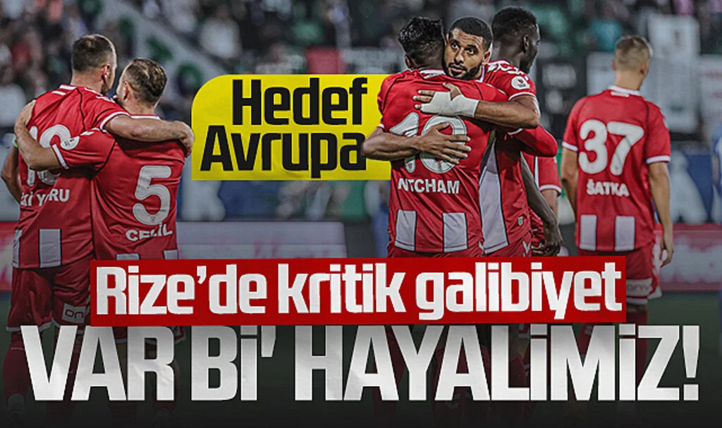 Çaykur Rizespor: 0 – Samsunspor: 1 (Maç Özeti)