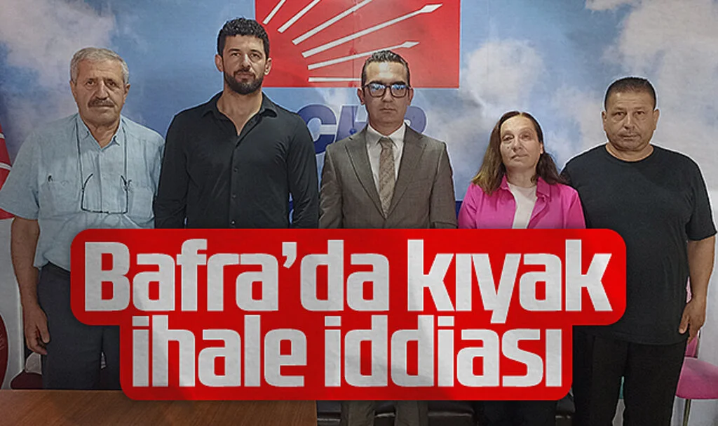 CHP Bafra İlçe Başkanlığı’ndan Bafra Belediyesi’ne İhale Eleştirisi