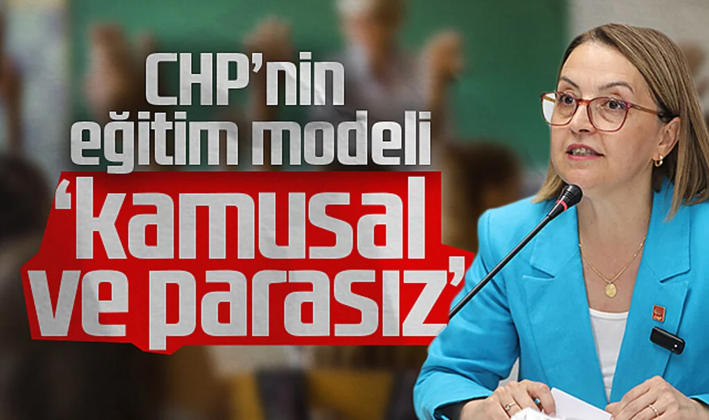 CHP'li Armağan Erdoğan: CHP'nin eğitim modeli 'kamusal ve parasız'