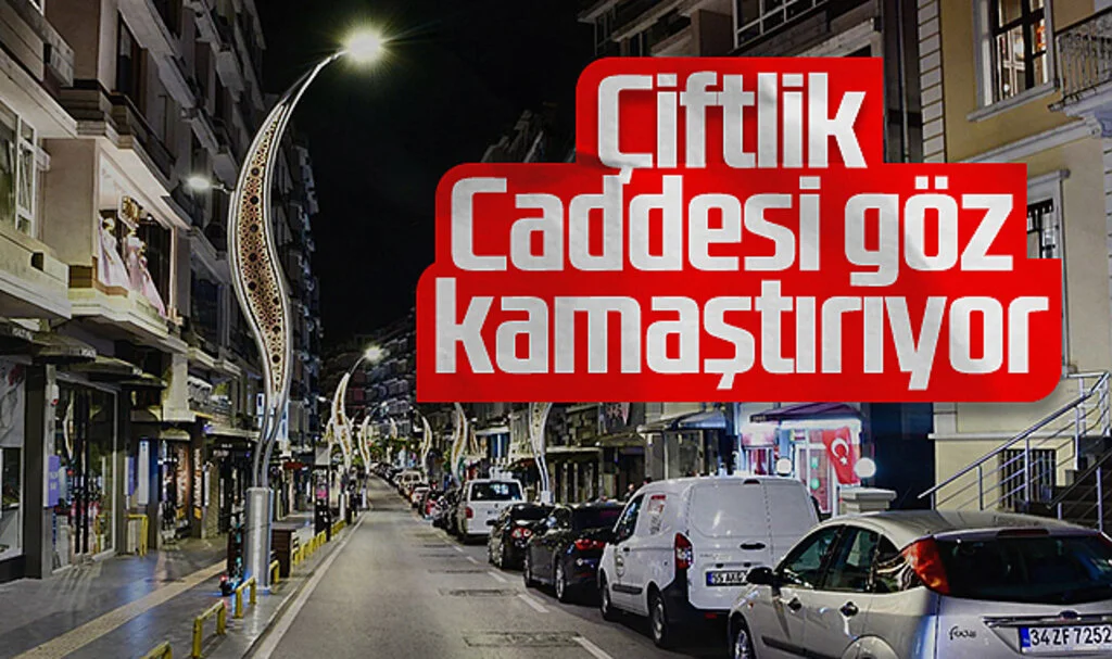 Çiftlik Caddesi Aydınlatma Çalışmaları Tamamlandı