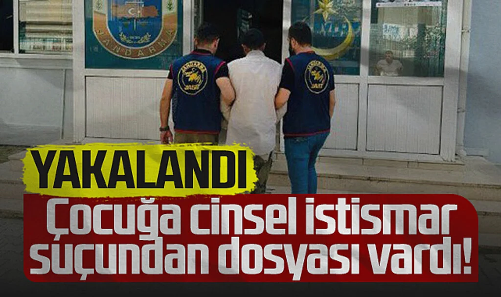 Çocuğa Cinsel İstismar Suçundan Dosyası Vardı! Samsun'da Yakalandı...