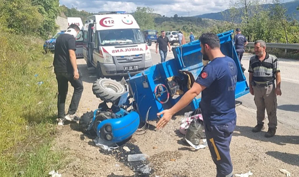 Düzce'de Patpat Kazası: 6'sı Çocuk 8 Kişi Yaralandı