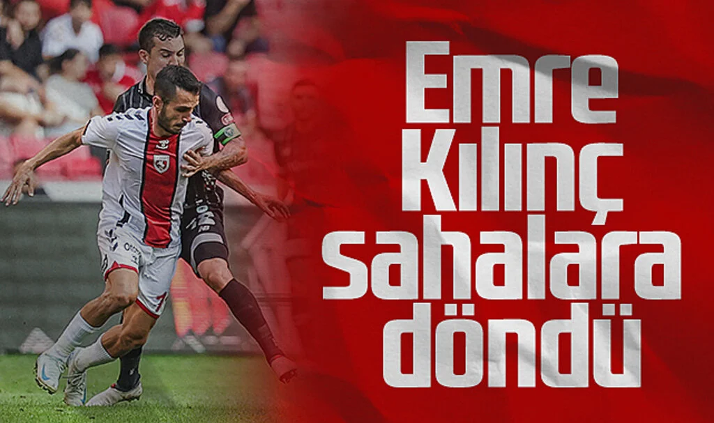 Emre Kılınç Haftalar Sonra Sahalara Döndü