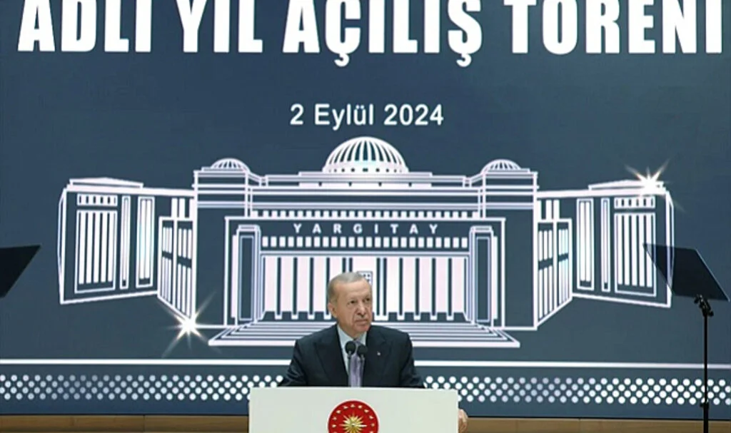Erdoğan, 2024-2025 Adli Yıl Açılış Töreni'nde Konuştu