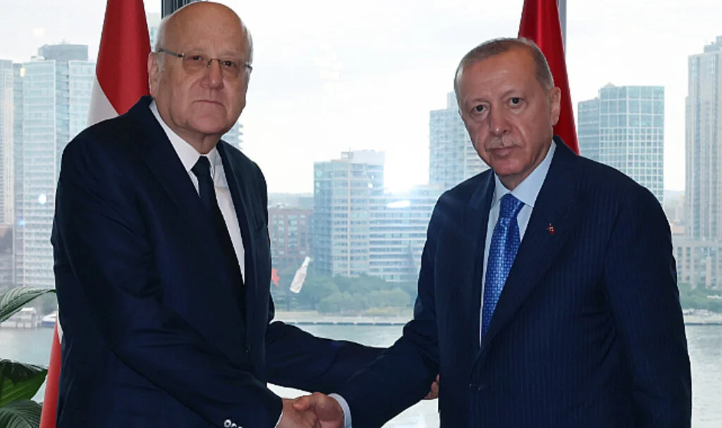 Erdoğan ve Mikati, New York Türkevi’nde Bir Araya Geldi