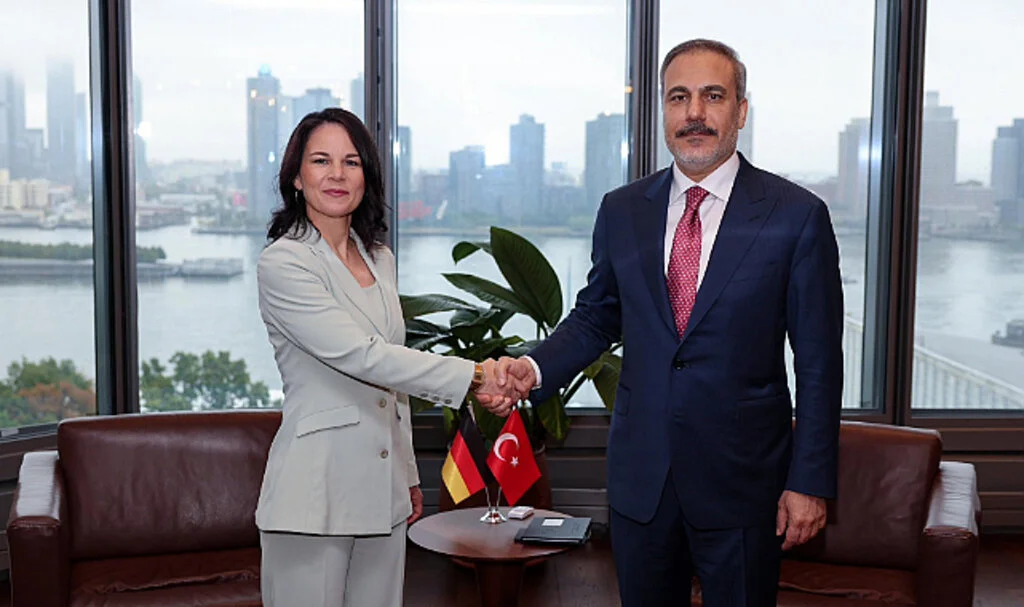 Hakan Fidan, ABD’de Almanya Dışişleri Bakanı Baerbock ile Görüştü