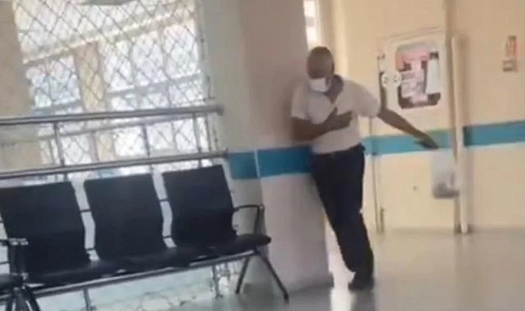 Hastanede Panik Anları! "Cin Çarptı" Diyerek Yardım İstedi