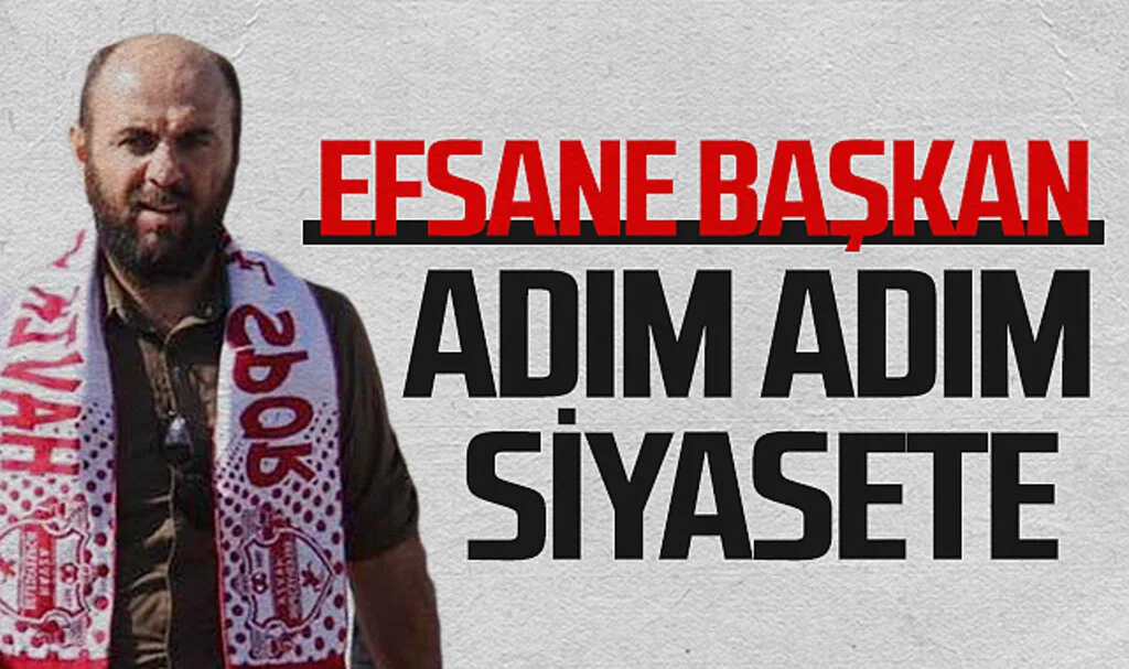 Havza Belediyespor'un efsane başkanı Aziz Pekşen siyasete giriyor