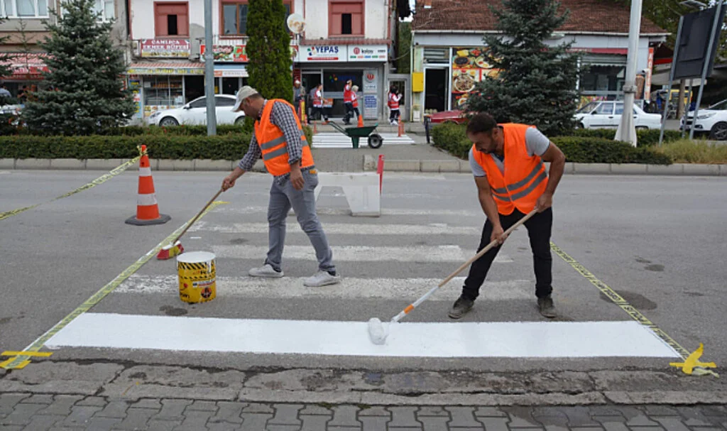Havza'da yaya geçidi seferberliği 