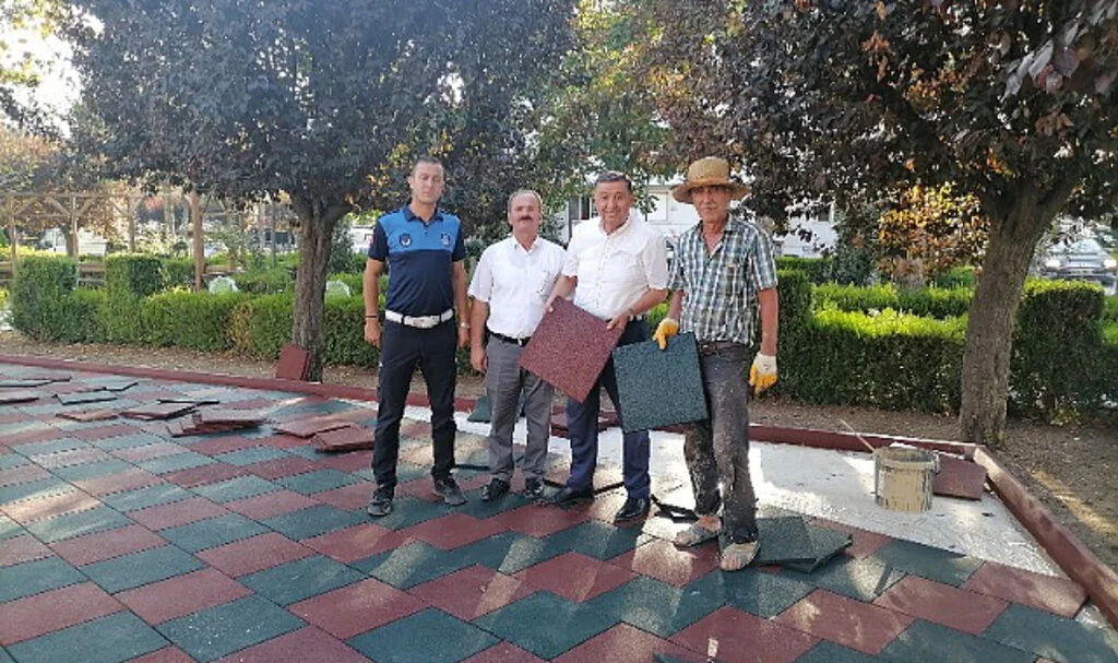 Havza Kevser Parkı yenileniyor