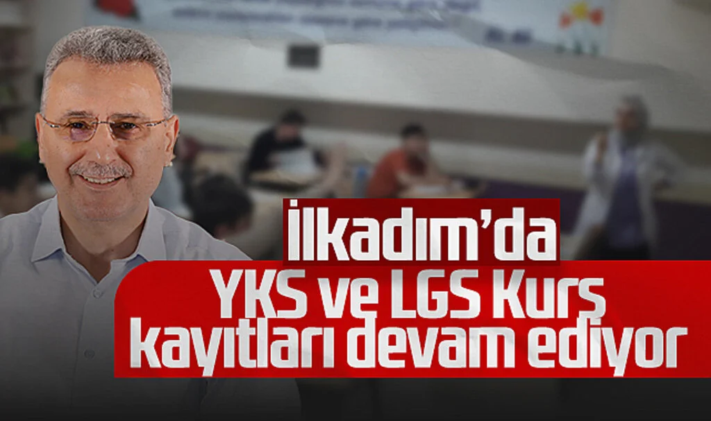 İlkadım Belediyesi'nde YKS ve LGS Kurs Kayıtları Devam Ediyor