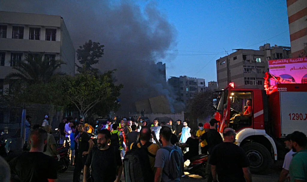 İsrail'in Beyrut Saldırısında 2 Kişi Hayatını Kaybetti, 76 Yaralı