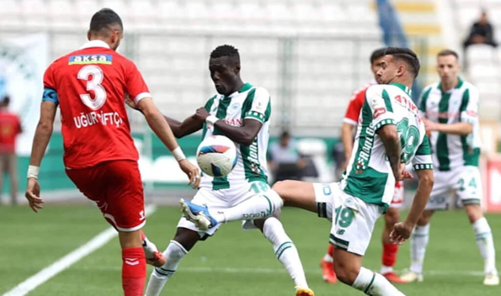 Konyaspor Sivasspor maçında gol sesi çıkmadı
