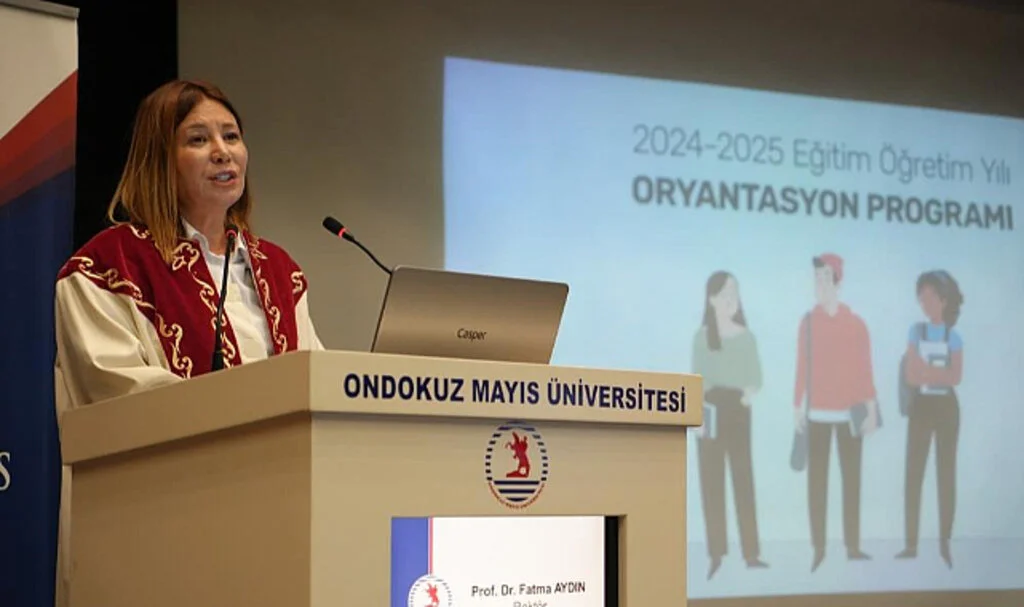 Rektör Aydın: "OMÜ'de En İyi Eğitimi Almanız İçin Çalışıyoruz"