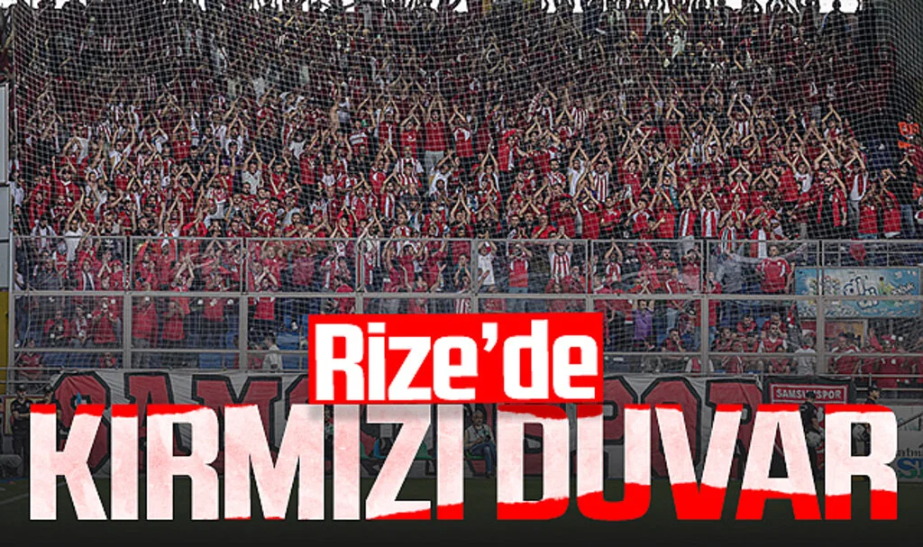 Rize'de Kırmızı Duvar