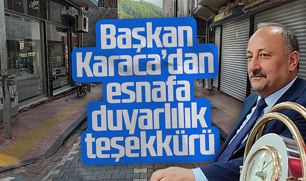 Salıpazarı Belediye Başkanı Refaettin Karaca’dan Esnafa Yol ve Kaldırım Çalışmaları Teşekkürü