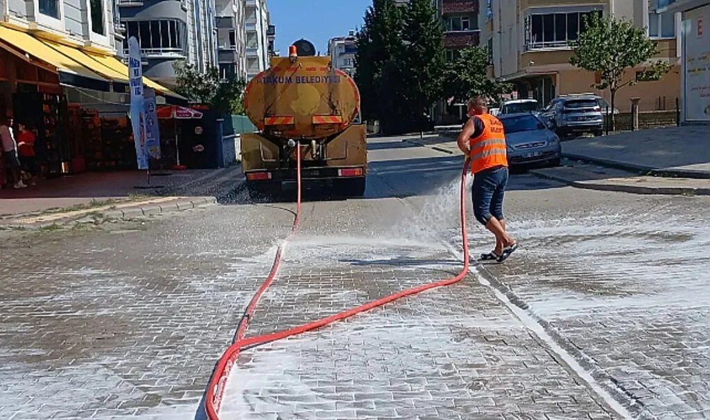 Samsun Atakum’da temizlik seferberliği 