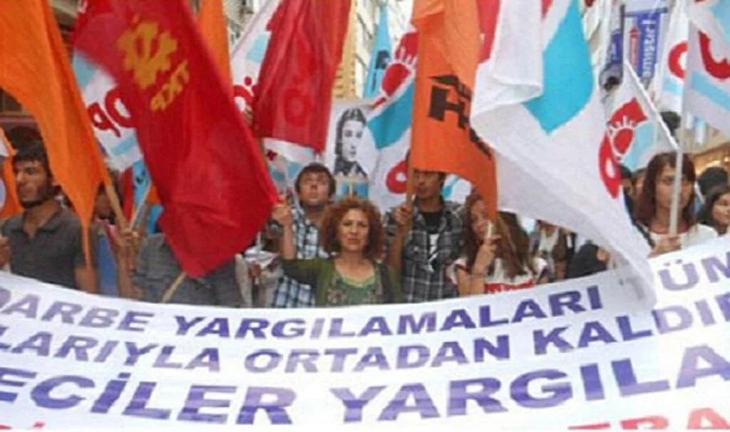 Samsun'da 12 Eylül'ün 44. Yıldönümünde Protesto Yürüyüşü