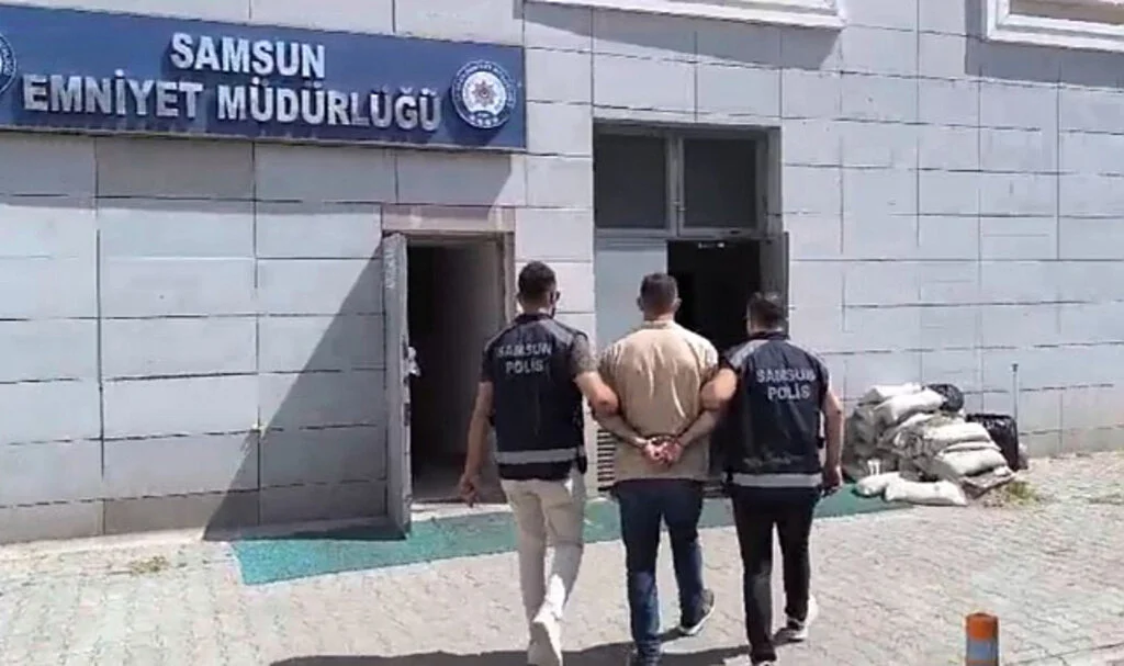 Samsun'da 23 Yıl Hapis Cezası Bulunan Şahıs Yakalanarak Tutuklandı