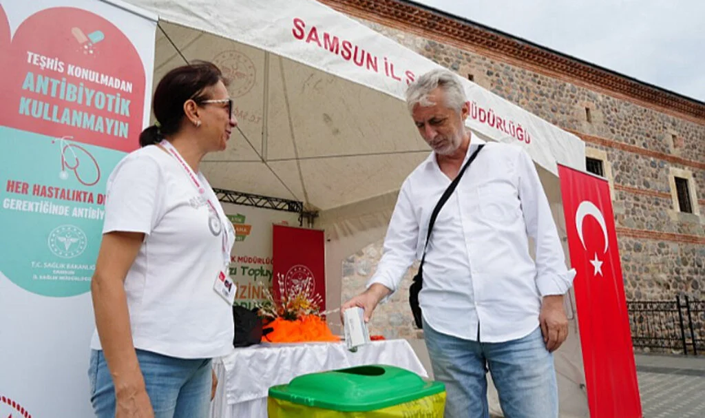 Samsun'da Atık İlaç İmhası İçin Yeni Kampanya Başlatıldı