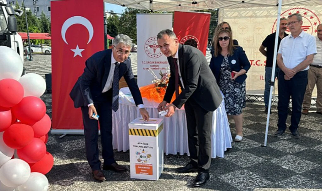 Samsun’da Atık İlaçlar Toplanarak Çevre ve Sağlık Korunuyor