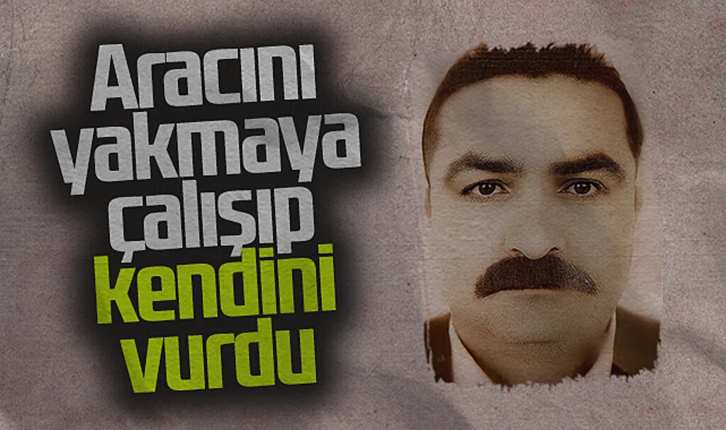 Samsun'da bir kişi aracını yakmaya çalışıp kendini vurdu