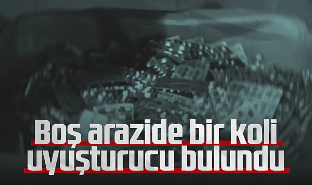 Samsun'da Boş Arazide Bir Koli Uyuşturucu Bulundu