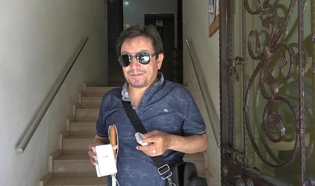 Samsun'da Görme Engelli Vatandaş İçin Akıllı Çözüm