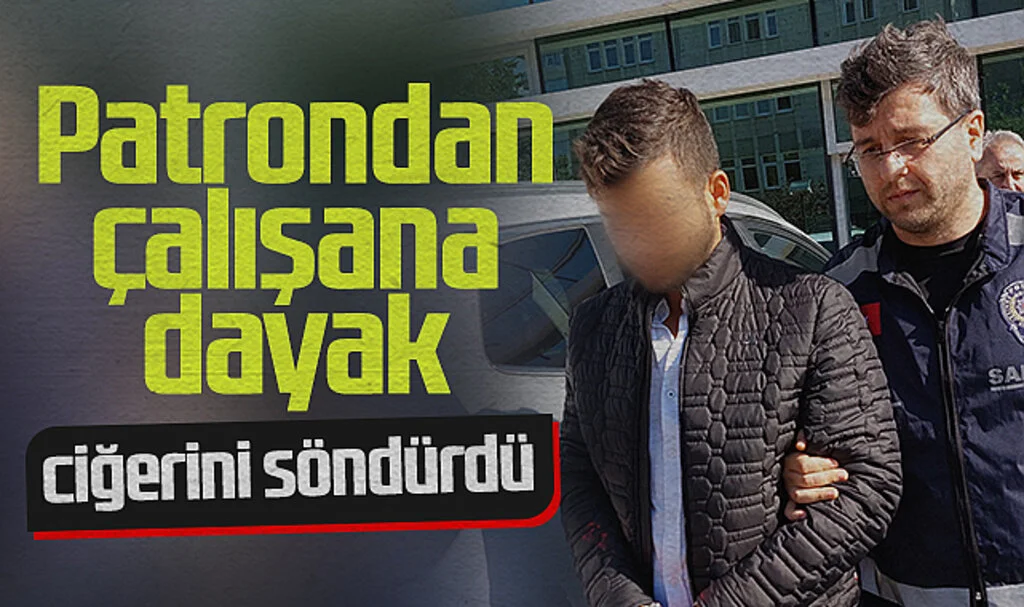 Samsun'da İşçisini Darp Eden Patron Tutuklandı