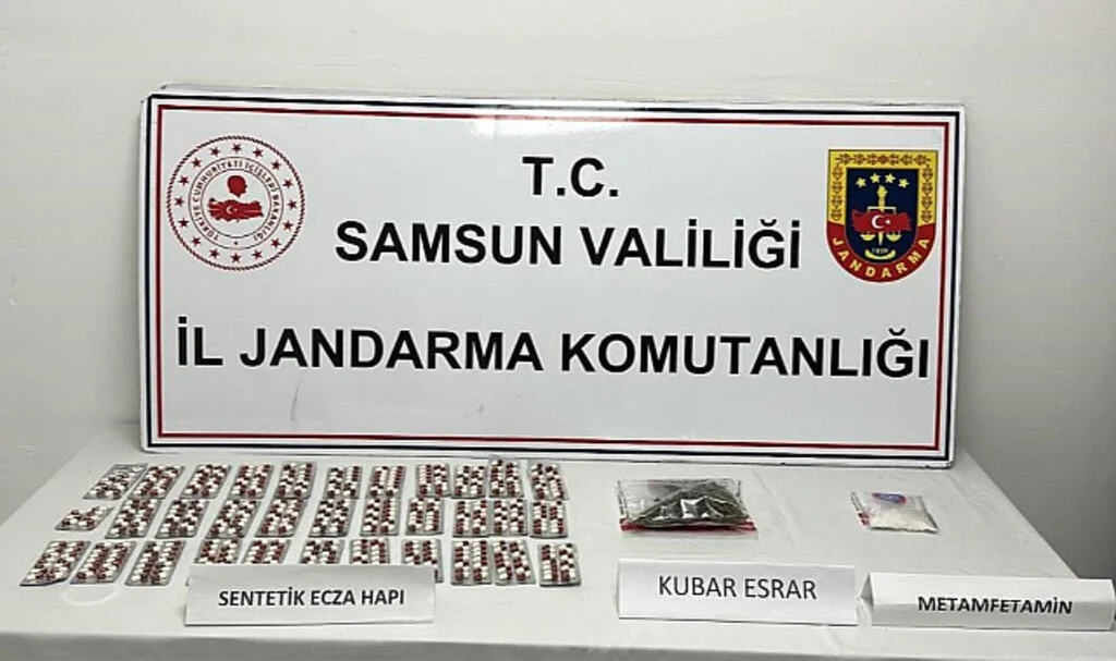Samsun'da Jandarmadan Uyuşturucu Operasyonu