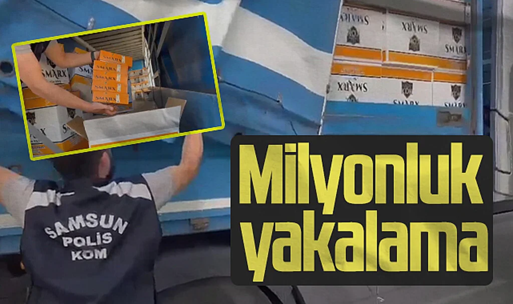TIR'ın Dorsesinde Milyonlarca Makaron Ele Geçirildi