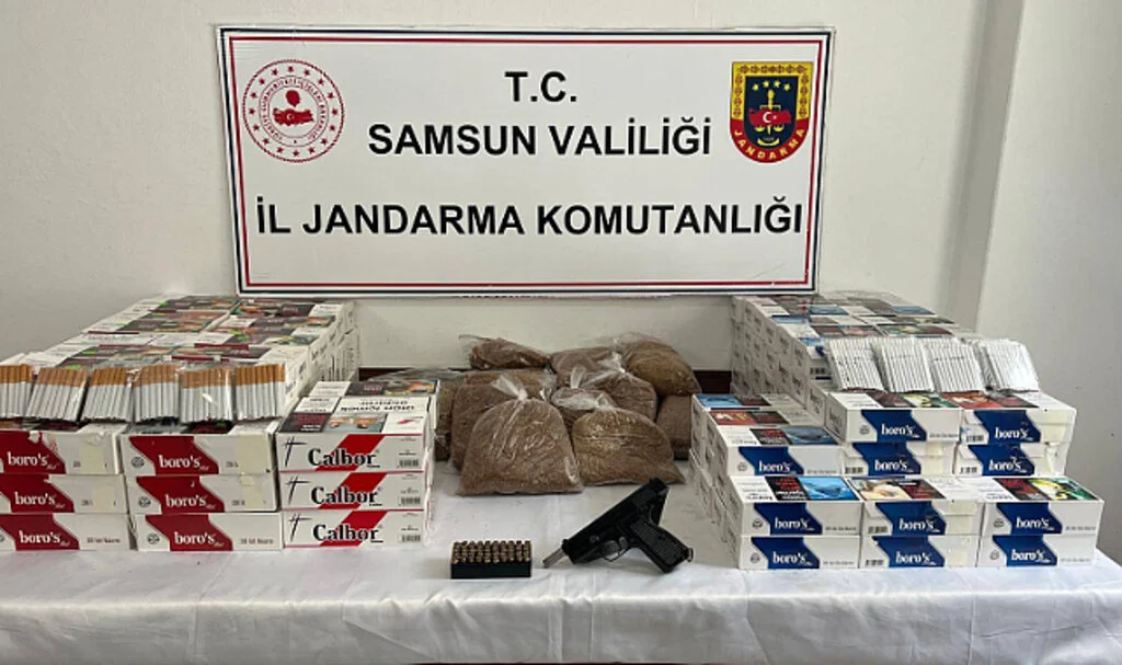 Samsun'da Kaçakçılık Operasyonu: 2 Kişi Gözaltında